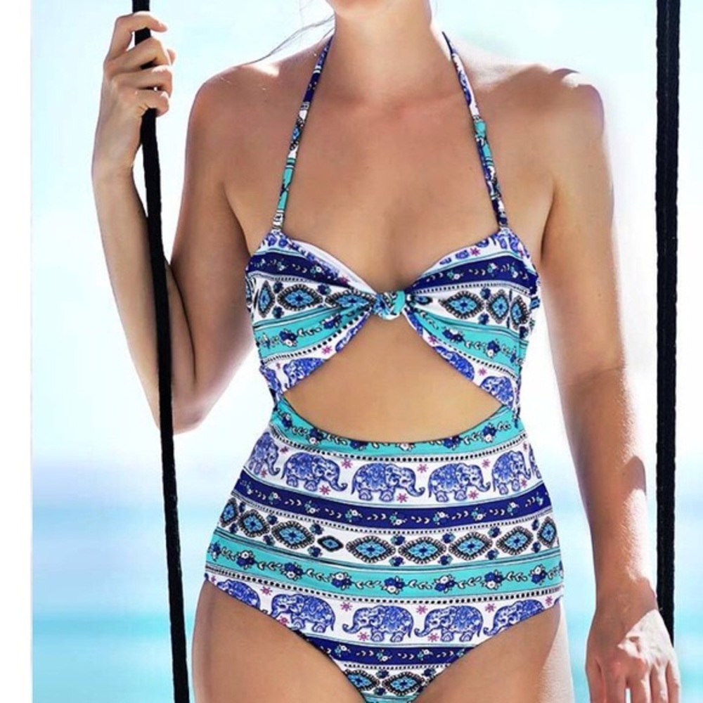 NWT Cupshe elephant one piece